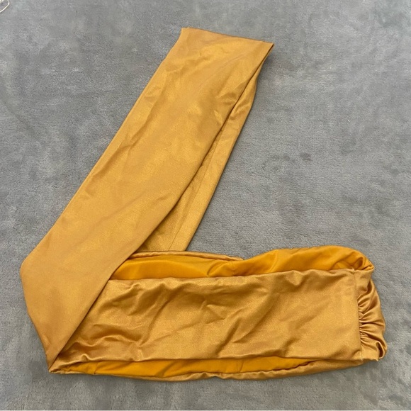 New! Baobab goa one shoulder bikini top gold 24172 - Picture 7 of 9